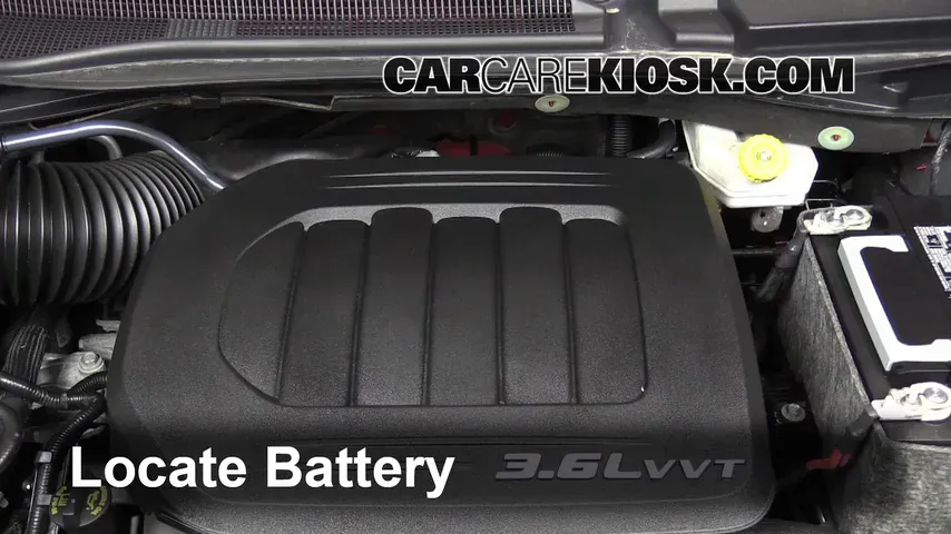 2013 Chrysler Town and Country Touring 3.6L V6 FlexFuel Batería Encendido de puente